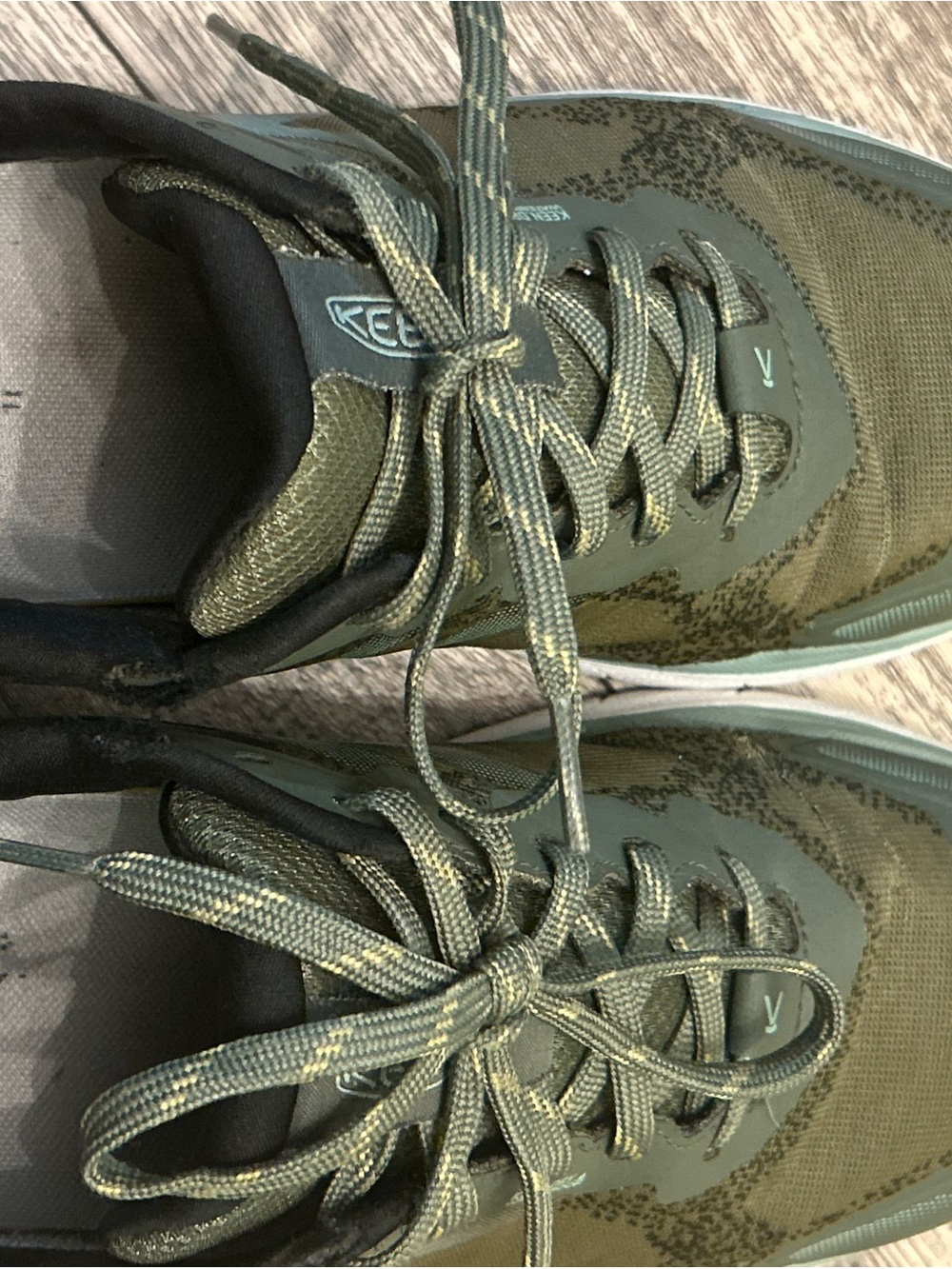 KEEN Women's Leiki Waterproof Hiking Shoes Green Size 9.5 - Picture 8 of 9